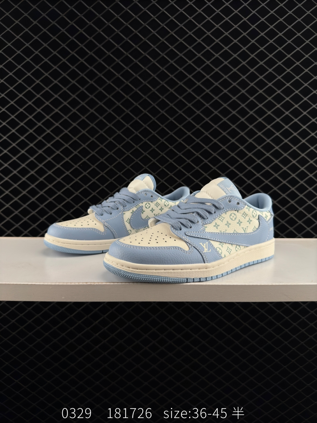 Louis Vuitton x Travis Scott x Nike Air Jordan 1 Low OG SP